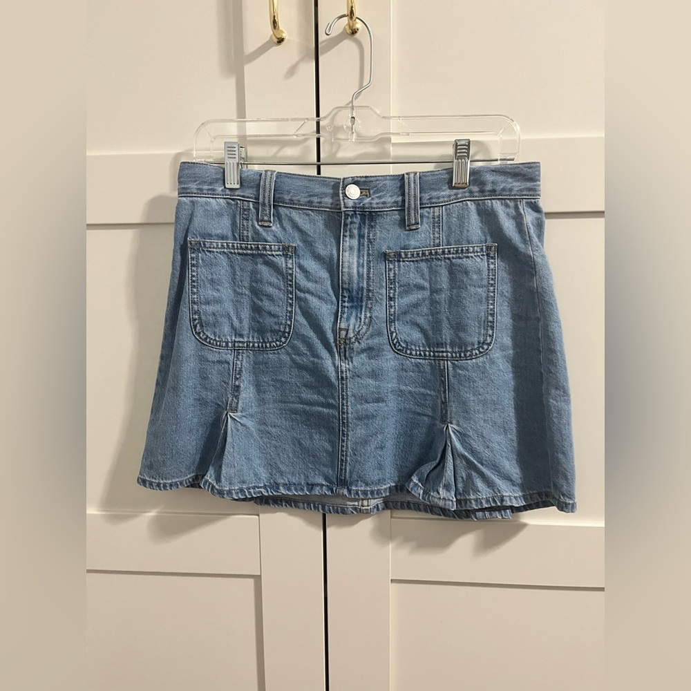Madewell Mini Denim Skirt